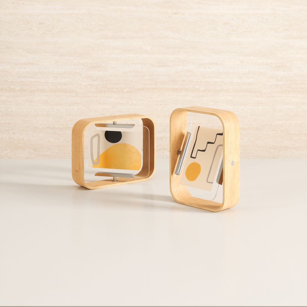 Cadre photo Bellwood naturel - Visuel 0